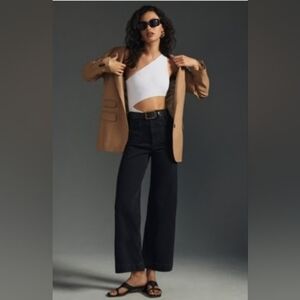 Pilcro Black Wide Leg Jeans